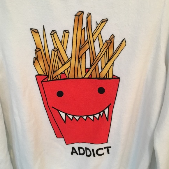 Wildfox Fries Addict Top - Picture 2 of 3
